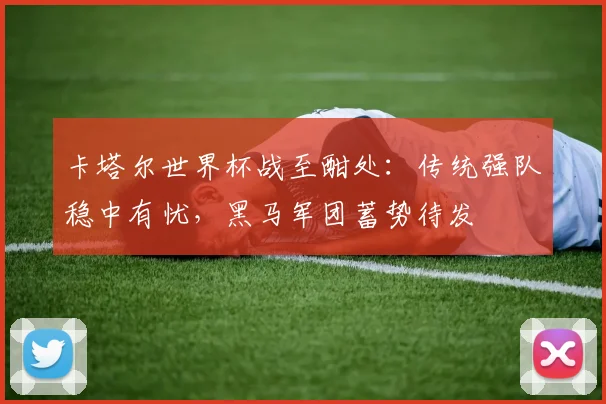 卡塔尔世界杯战至酣处:传统强队稳中有忧,黑马军团蓄势待发